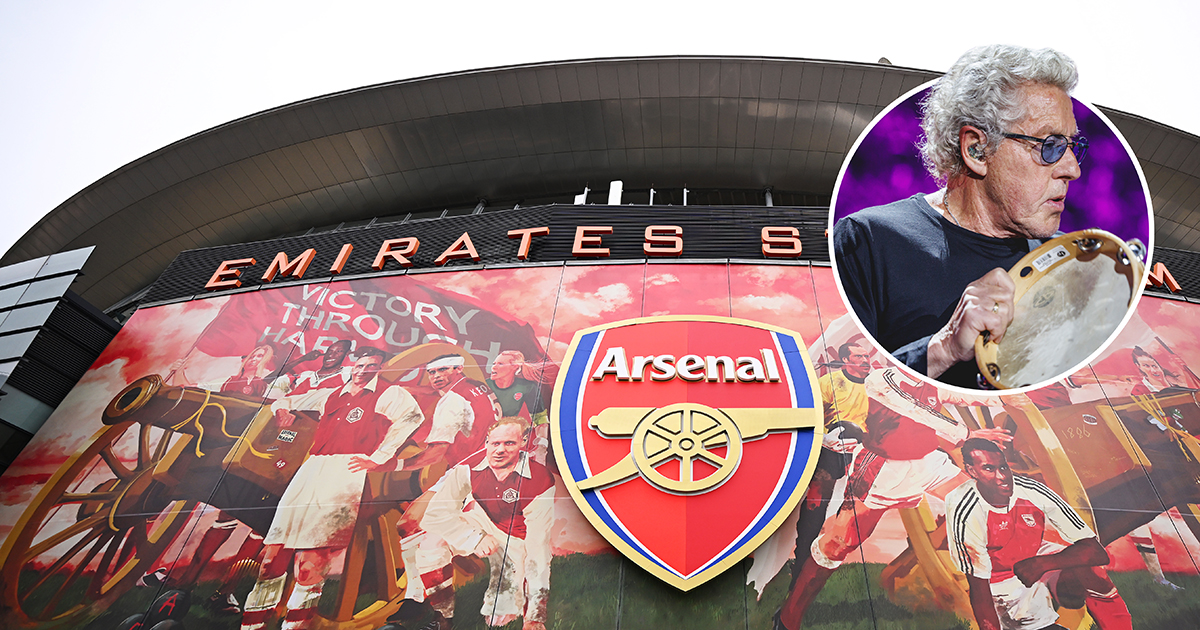 Arsenal fan and The Who frontman Roger Daltrey says going to The Emirates can be ‘a bit like going to work’