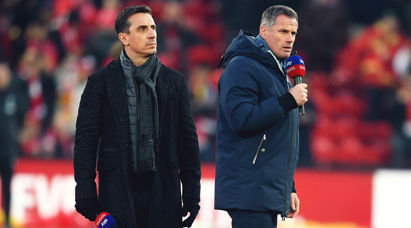 ‘The demands are high’: Gary Neville and Jamie Carragher tell FourFourTwo they’re conscious they could be dropped by Sky at at any minute