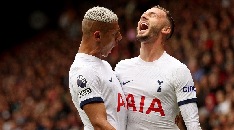Tottenham manager Ange Postecoglou 'overjoyed' at James Maddison impact