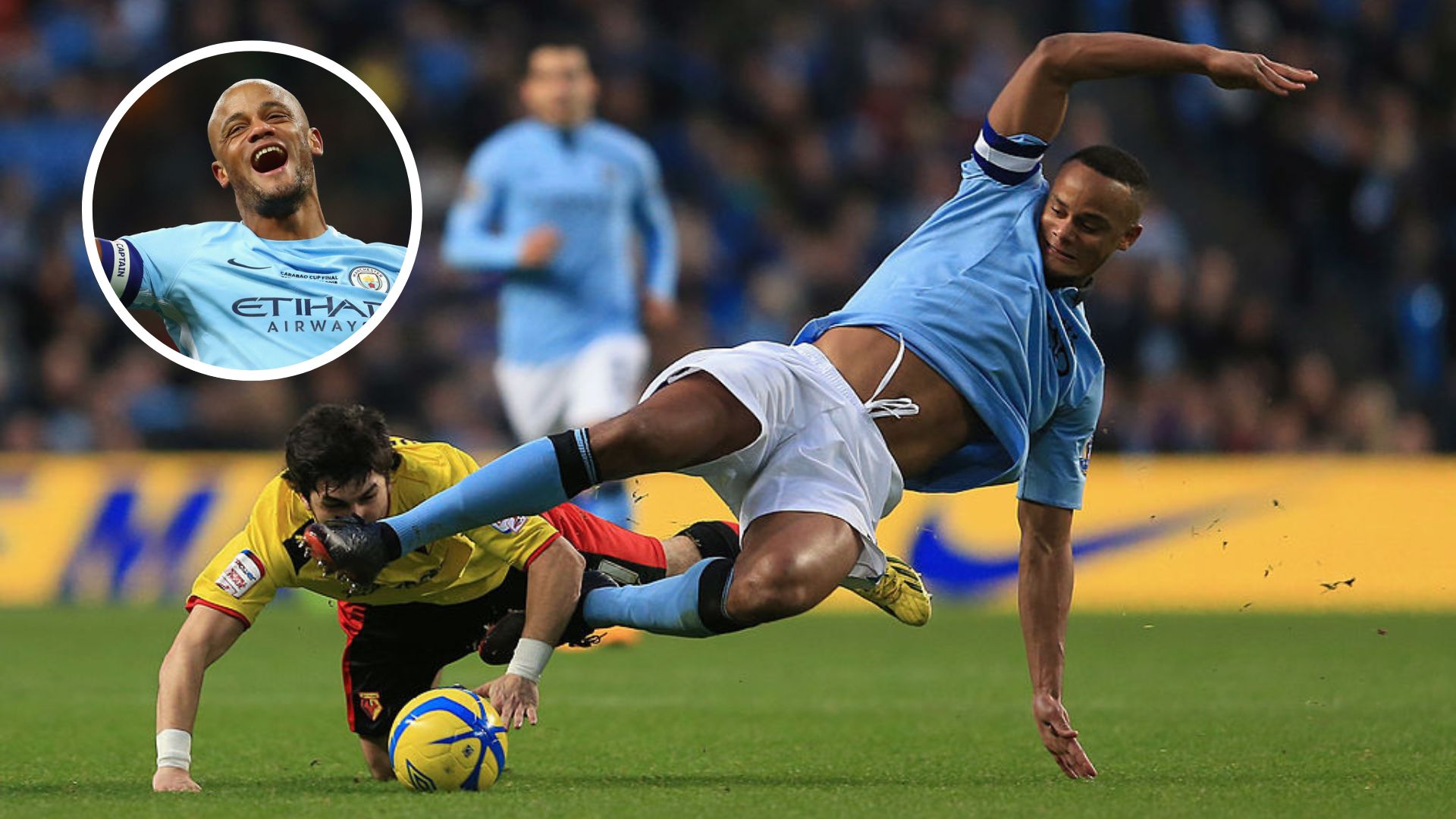 ‘One of the most aggressive players I’ve played with’: How Vincent Kompany's actions set the tone at Manchester City
