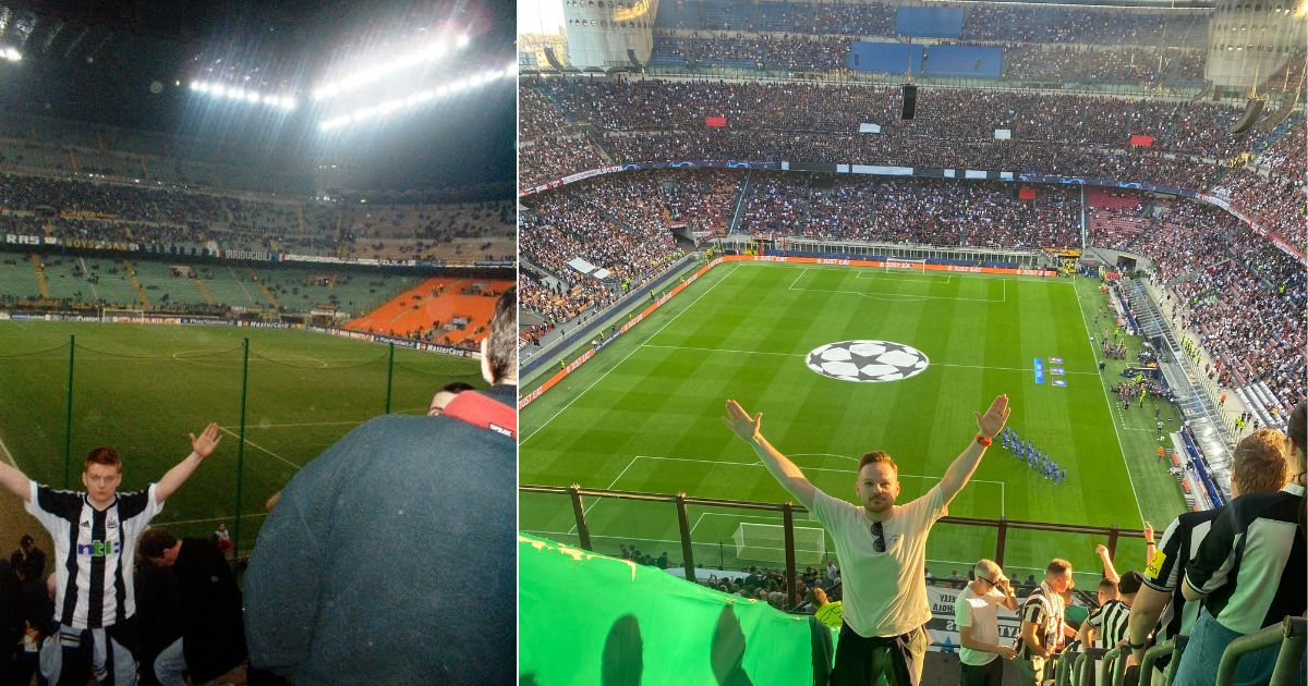 24 hours in Milan (and four in Oslo) watching Newcastle United in the Champions League again after 20 years