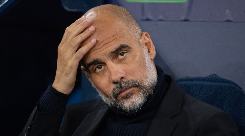 Manchester City manager Pep Guardiola believes his side are 'in trouble' after Champions League win