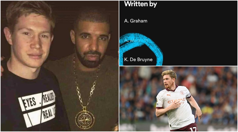 Kevin De Bruyne assists Drake: Manchester City midfielder clarifies speculation over collaboration
