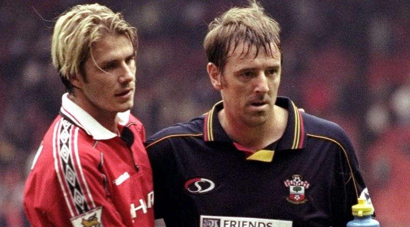 Was David Beckham world class? Former England captain and Manchester United legend bizarrely attacked by Matt Le Tissier after posting picture with Bill Gates
