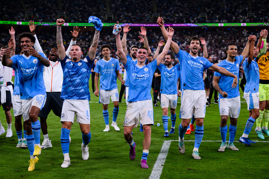 Supercomputer predicts Man City kick up a gear in 2024 to land a FOURTH consecutive Premier League title... while English clubs tipped to clean up in European competitions