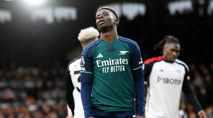 Arsenal lose to Fulham and miss chance to finish 2023 on top of Premier League