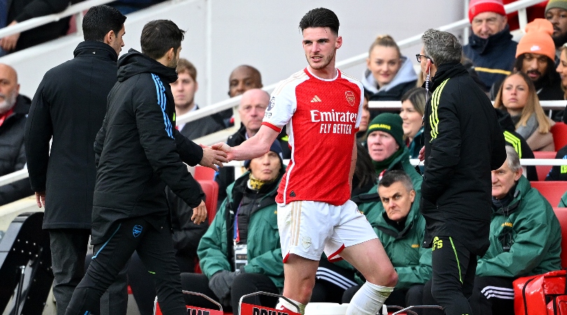 How long will Declan Rice be out? Arsenal manager Mikel Arteta gives injury update