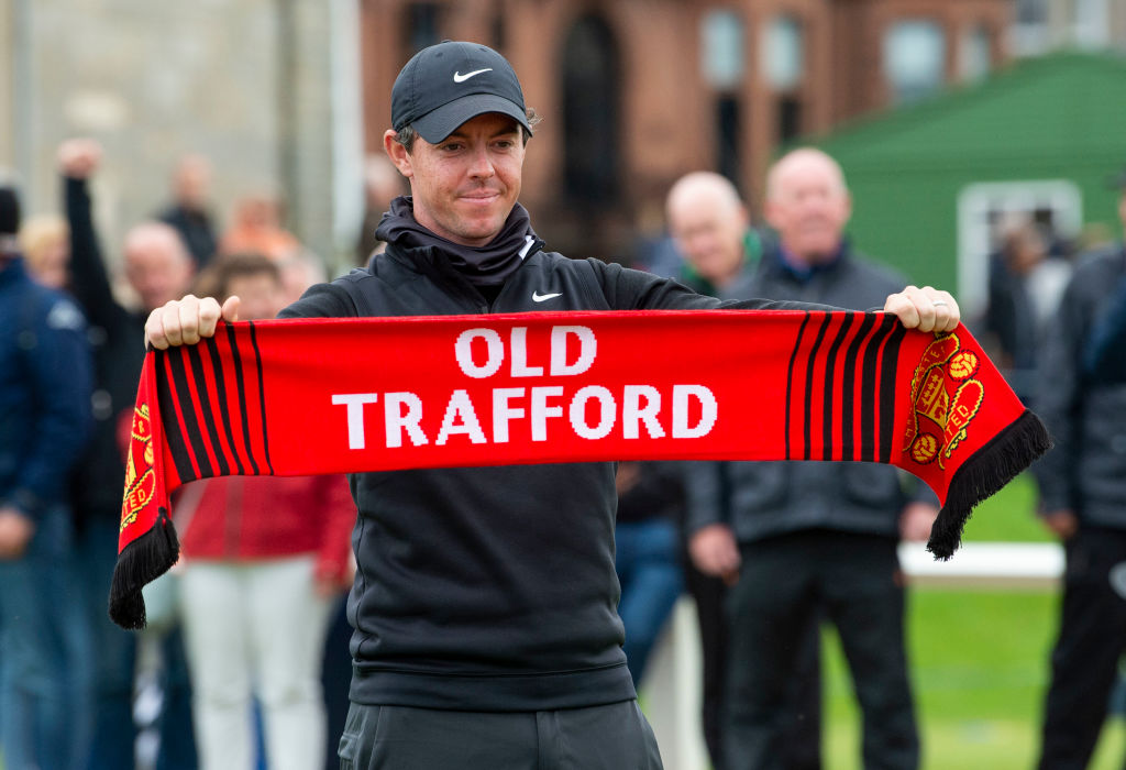 Rory McIlroy hits out at 'toxic culture' at beloved Manchester United